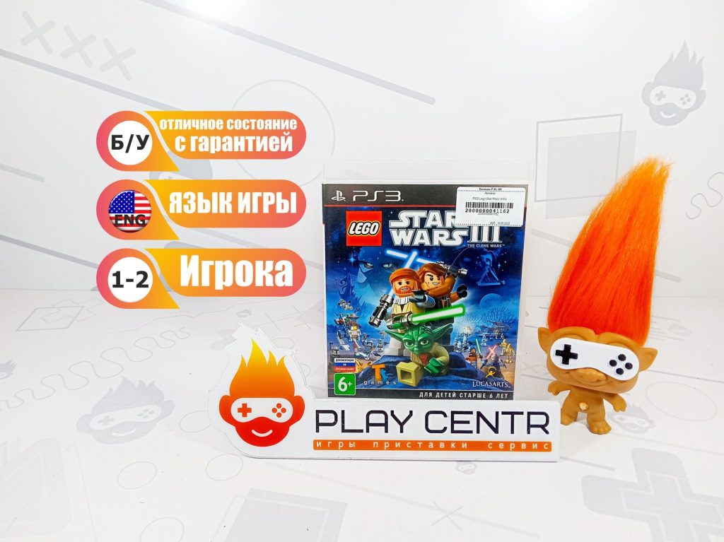 Lego Star Wars 3 (PS3) б/у