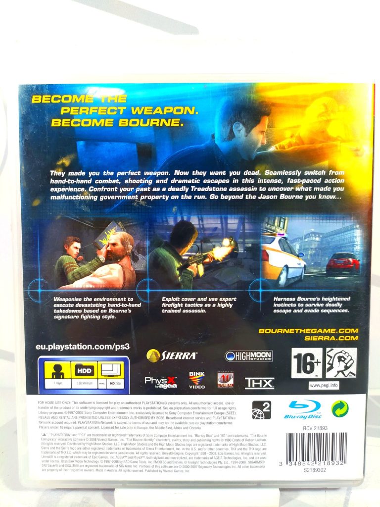 The Bourne Conspiracy (PS3) б/у