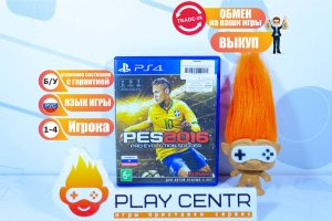Pro Evolution Soccer 2016 (PES 2016) (PS4) б/у