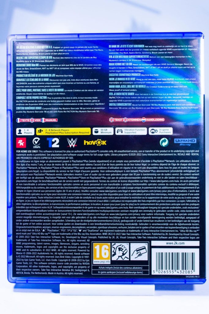 WWE 2K22 (PS5) б/у