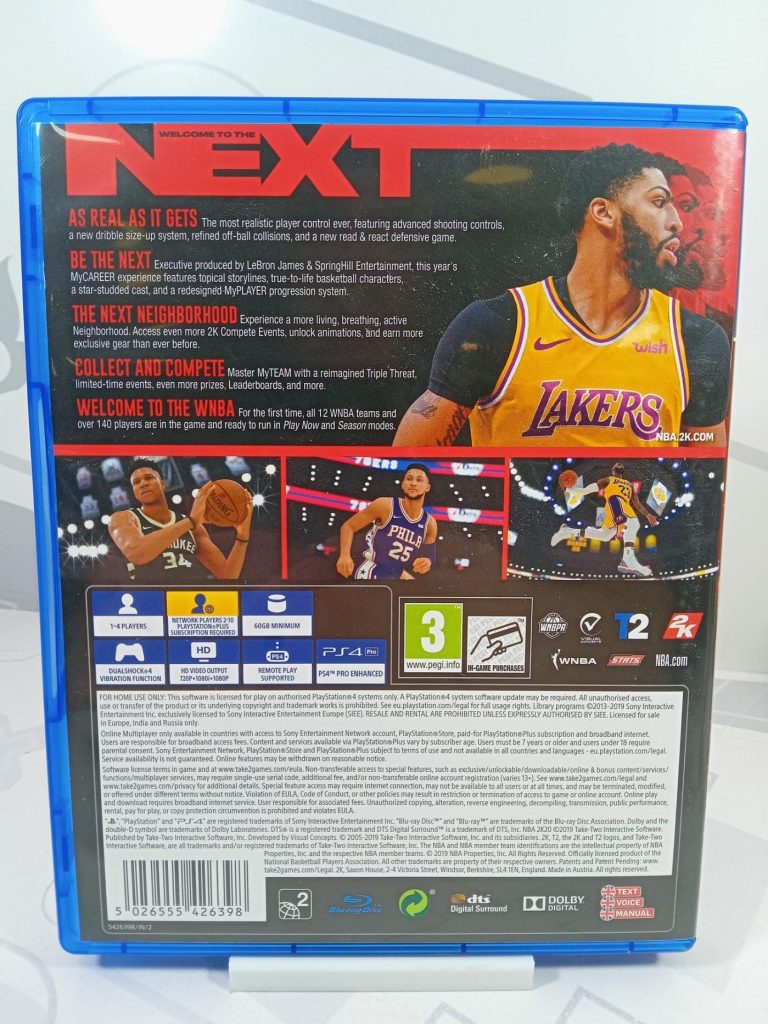 NBA 2K20 (PS4) б/у