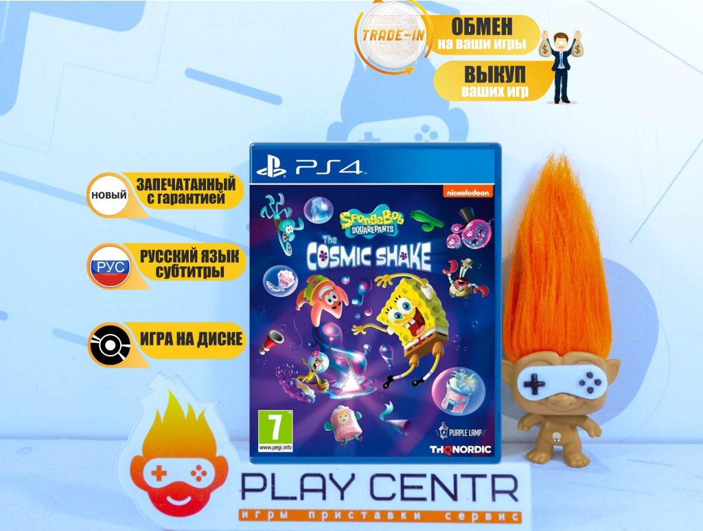 SpongeBob SquarePants. The Cosmic Shake (PS4)