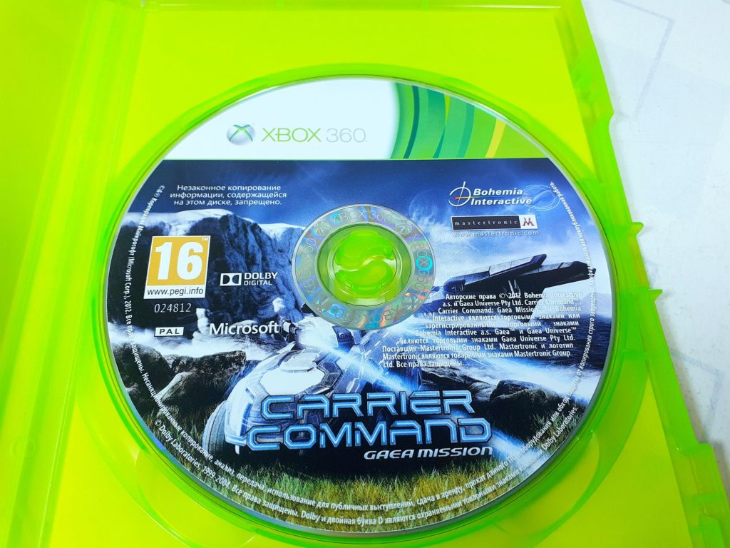 Carrier Command Gaea Mission (Xbox 360) б/у