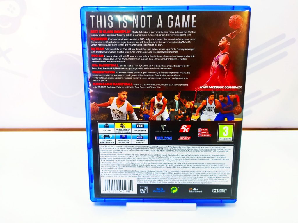 NBA 2K17 (PS4) б/у