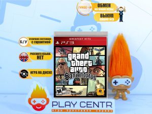 Grand Theft Auto: San Andreas (PS3) б/у