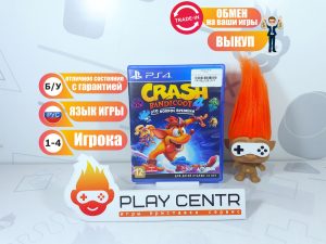 Crash Bandicoot 4: Это Вопрос Времени (PS4) б/у