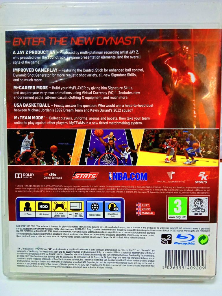 NBA 2K13 (PS3) б/у