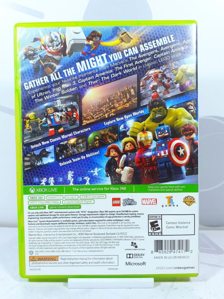 LEGO Marvel Мстители (Avengers) (Xbox 360) б/у