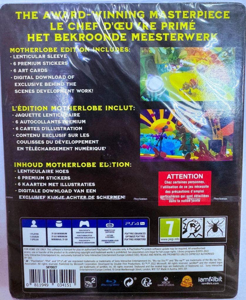 Psychonauts 2 Motherlobe Edition (PS4)