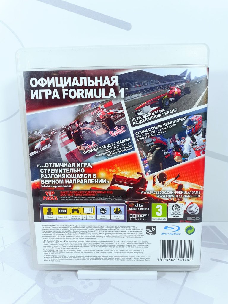 Formula 1 2011 (PS3) б/у