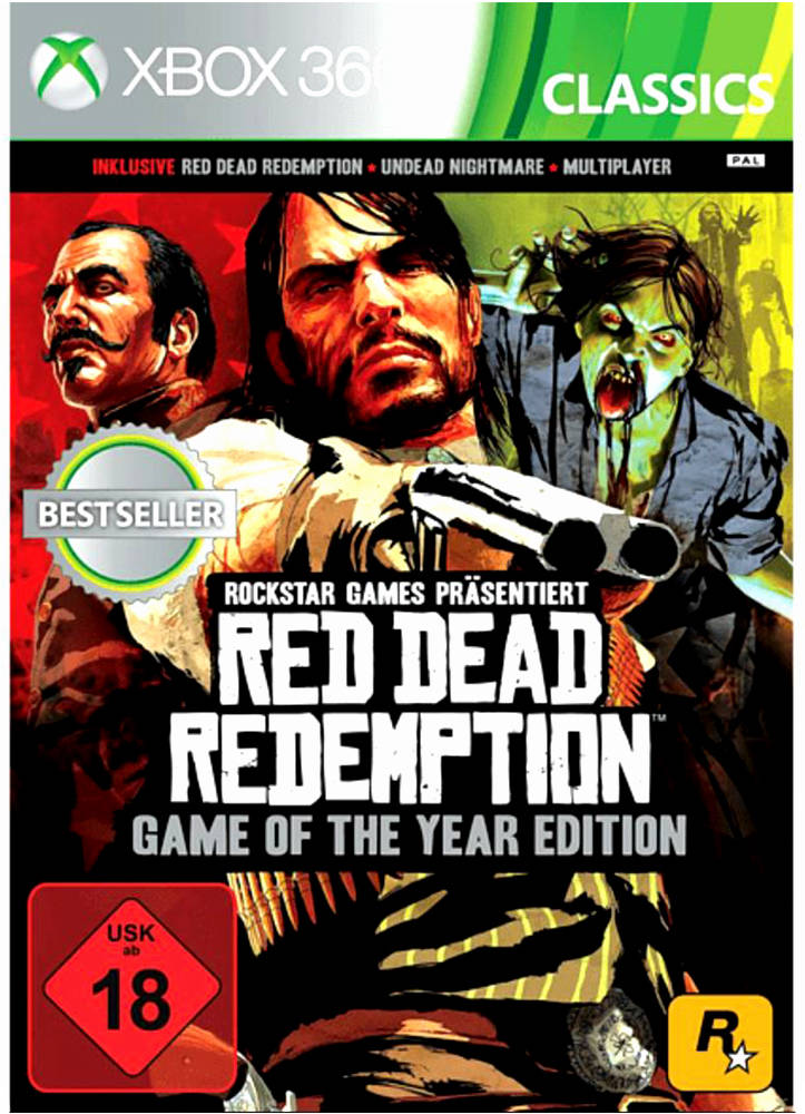 Red Dead Redemption Game Of The Year Edition (RDR GOTY) (Xbox 360) б/у