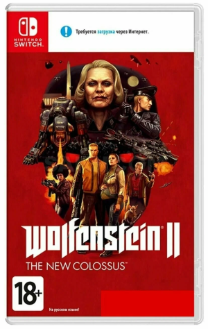 Wolfenstein 2 New Colossus (Switch) б/у