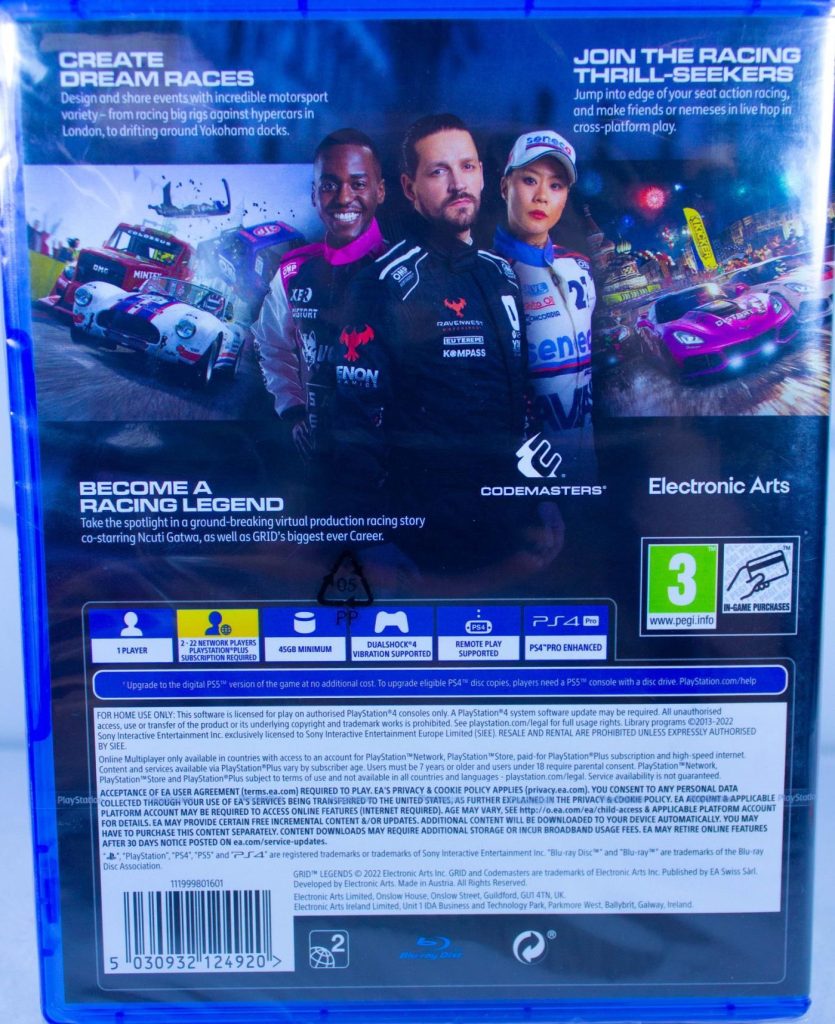 Grid Legends (PS4)