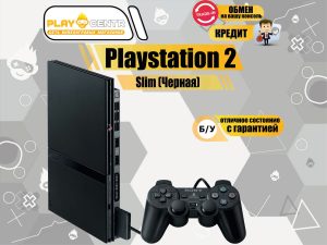 Sony Playstation 2 Slim Black б/у