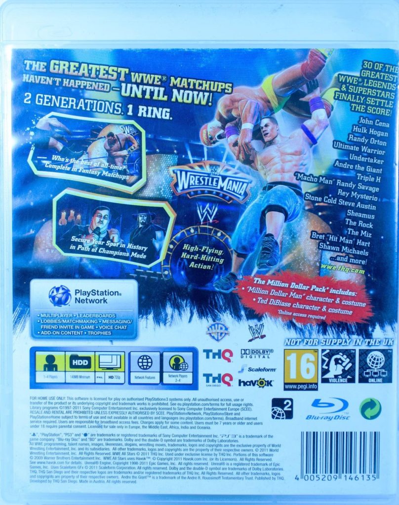 WWE All Stars (PS3) б/у