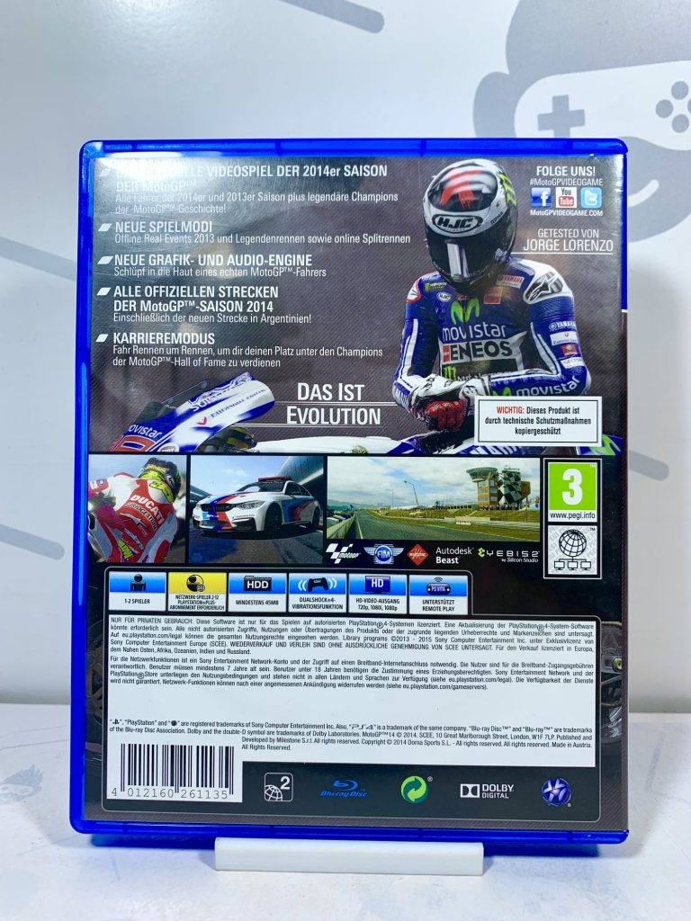 Moto GP 14 (PS4) б/у