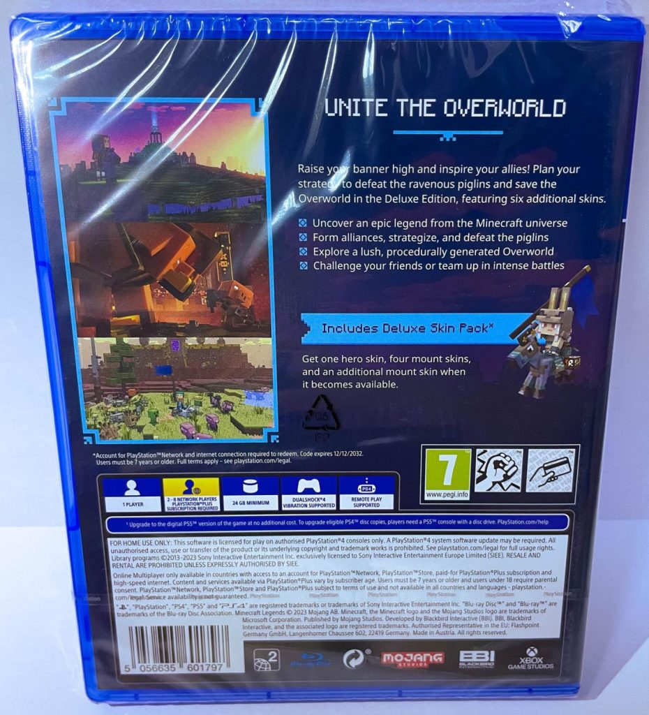 Minecraft Legends Deluxe Edition (PS4)