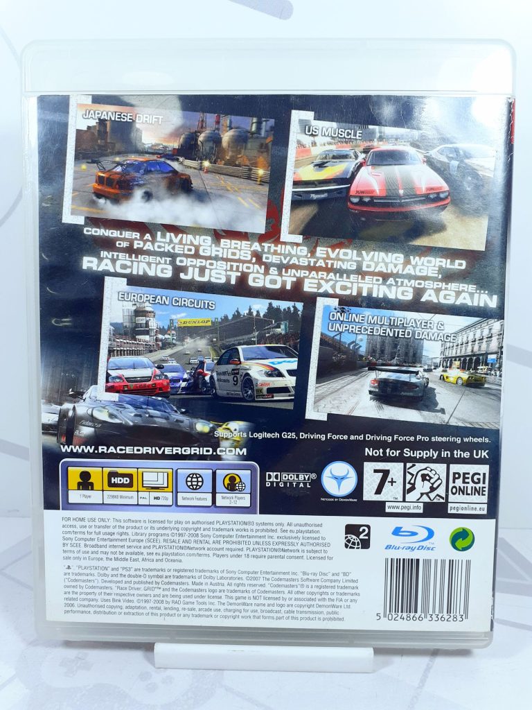 GRID Racedriver (PS3) б/у