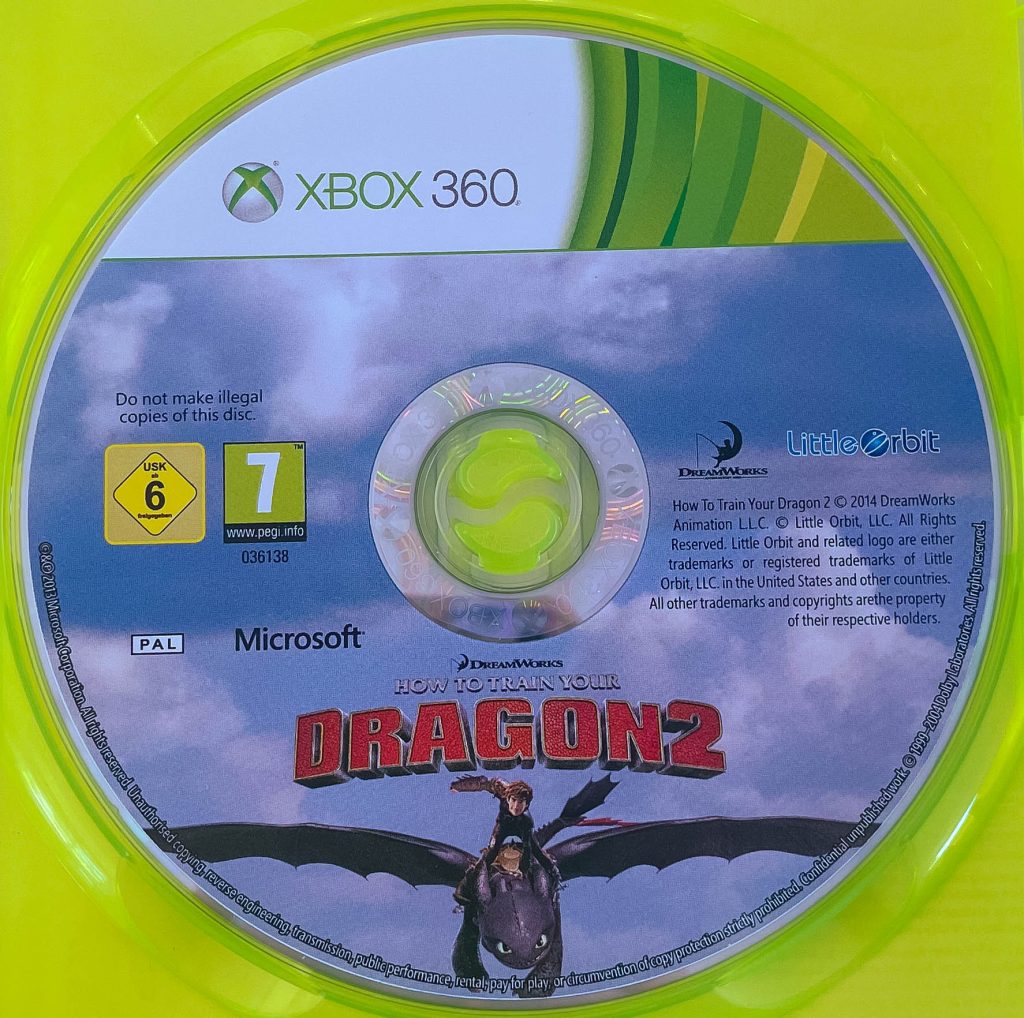 Как приручить Дракона 2 (How to train your Dragon 2) (Xbox 360) б/у