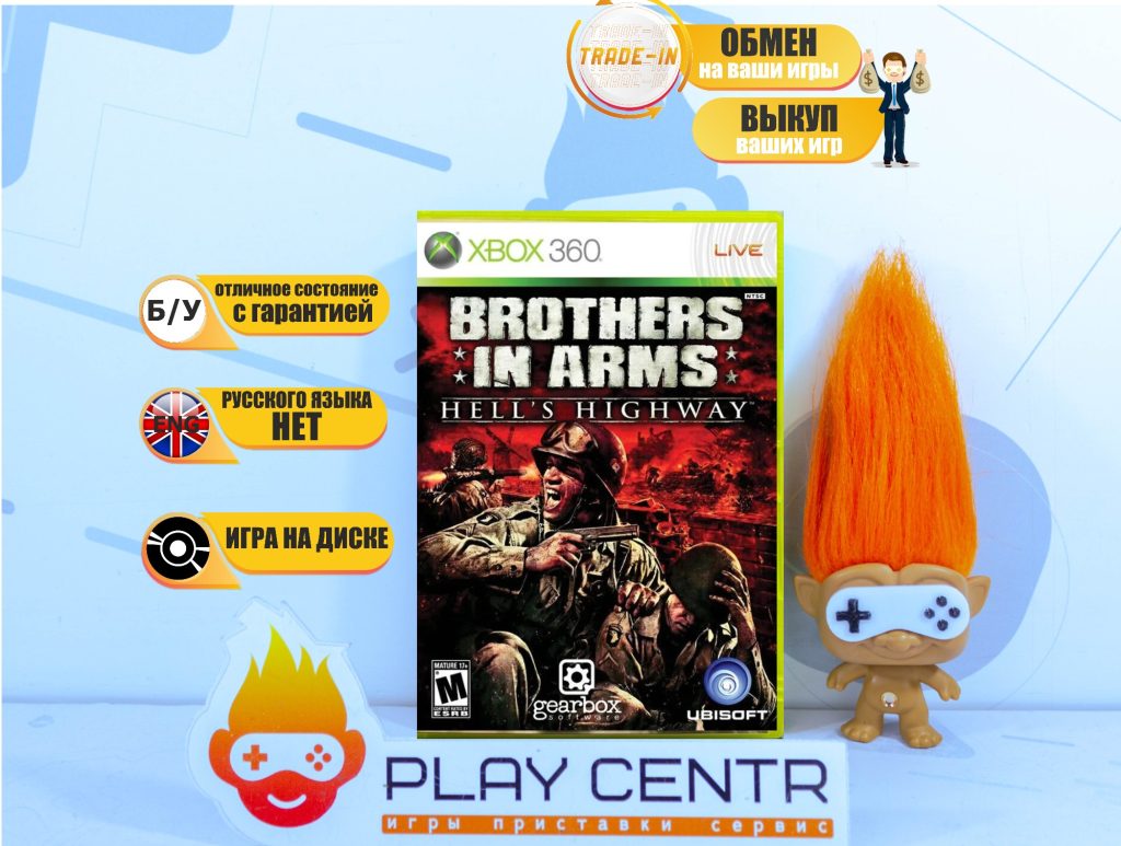 Brothers in Arms Hells Highway (Xbox 360) б/у