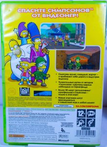 The Simpsons Game (Xbox 360) б/у