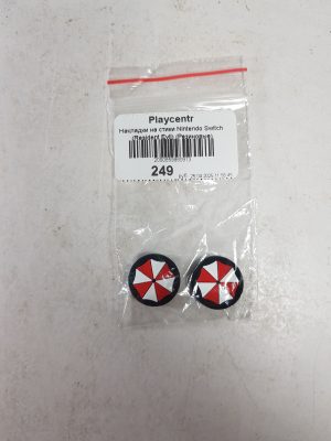 Накладки на стики Nintendo Switch (Resident Evil) (Резиновые)