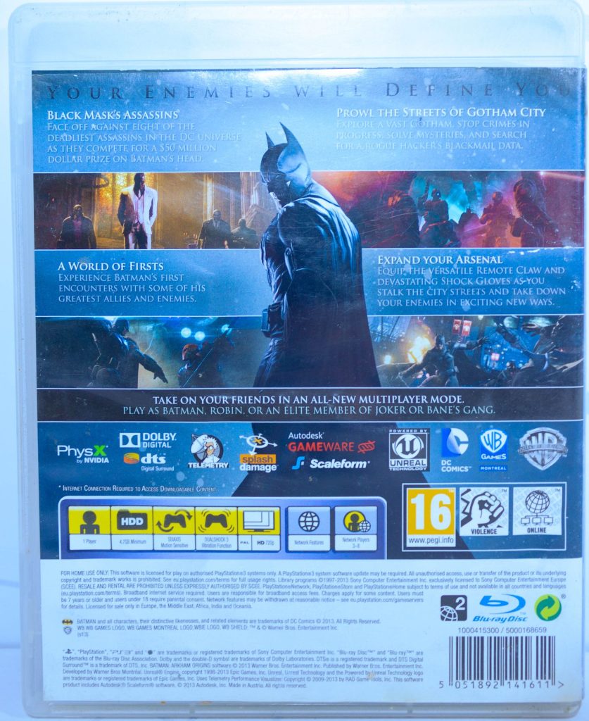 Batman: Летопись Аркхема (PS3) б/у