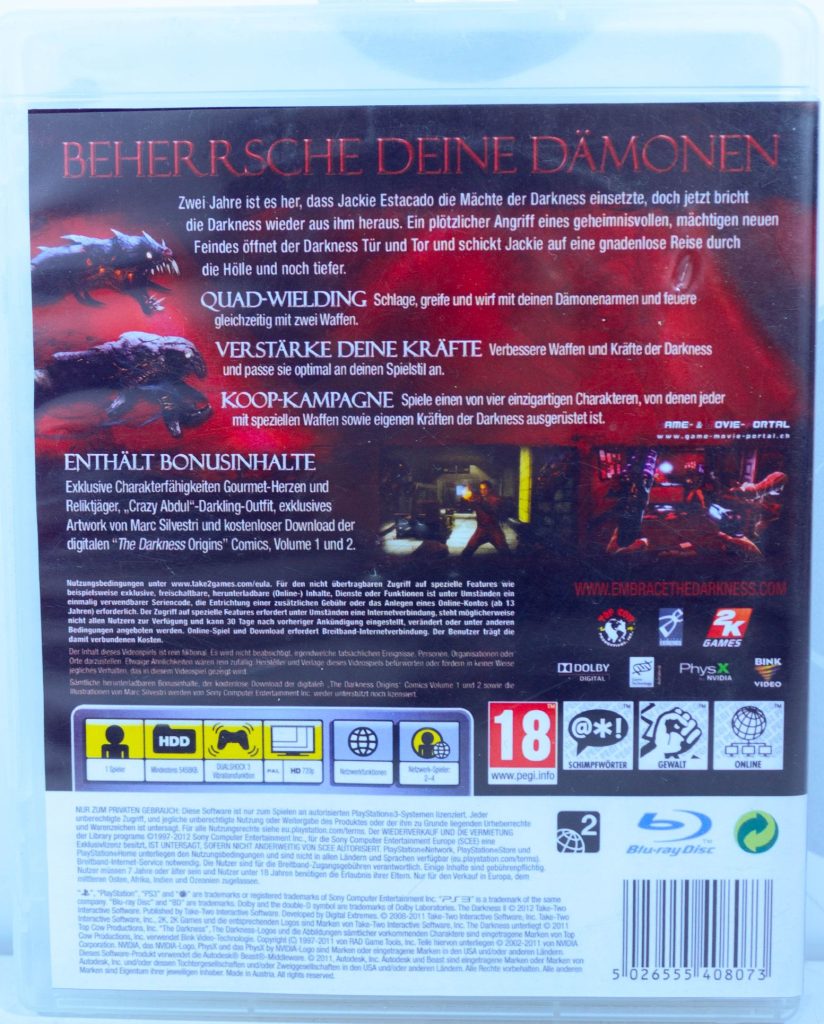 Darkness 2 (PS3) б/у