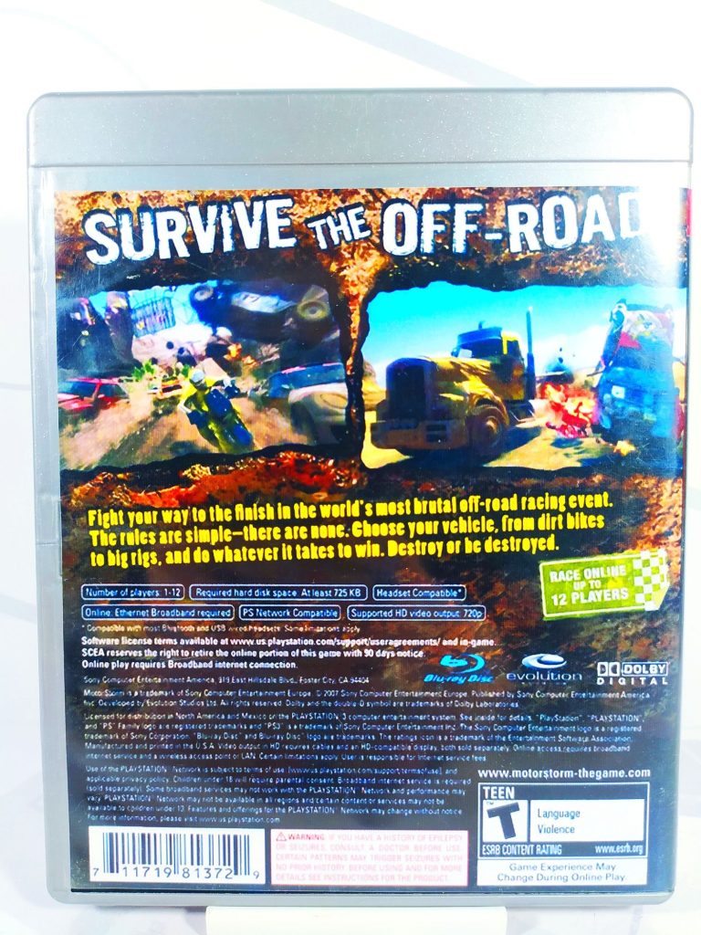 Motorstorm (PS3) б/у