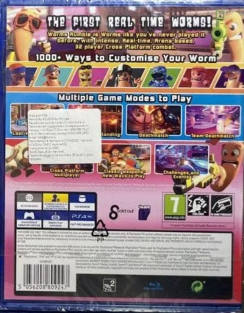 Worms Rumble Fully Loaded Edition (PS4)