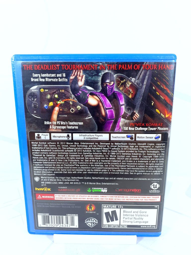 Mortal Kombat (PS Vita) б/у
