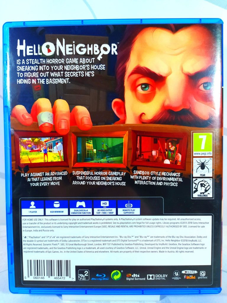 Hello Neighbor (PS4) б/у