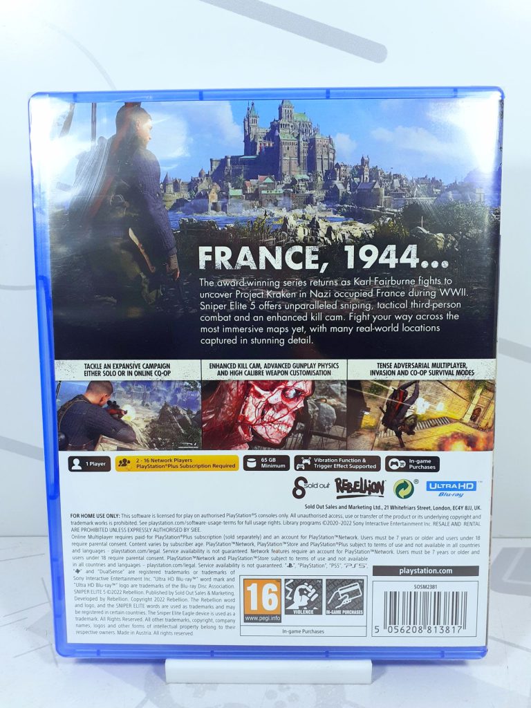 Sniper Elite 5 (PS5)