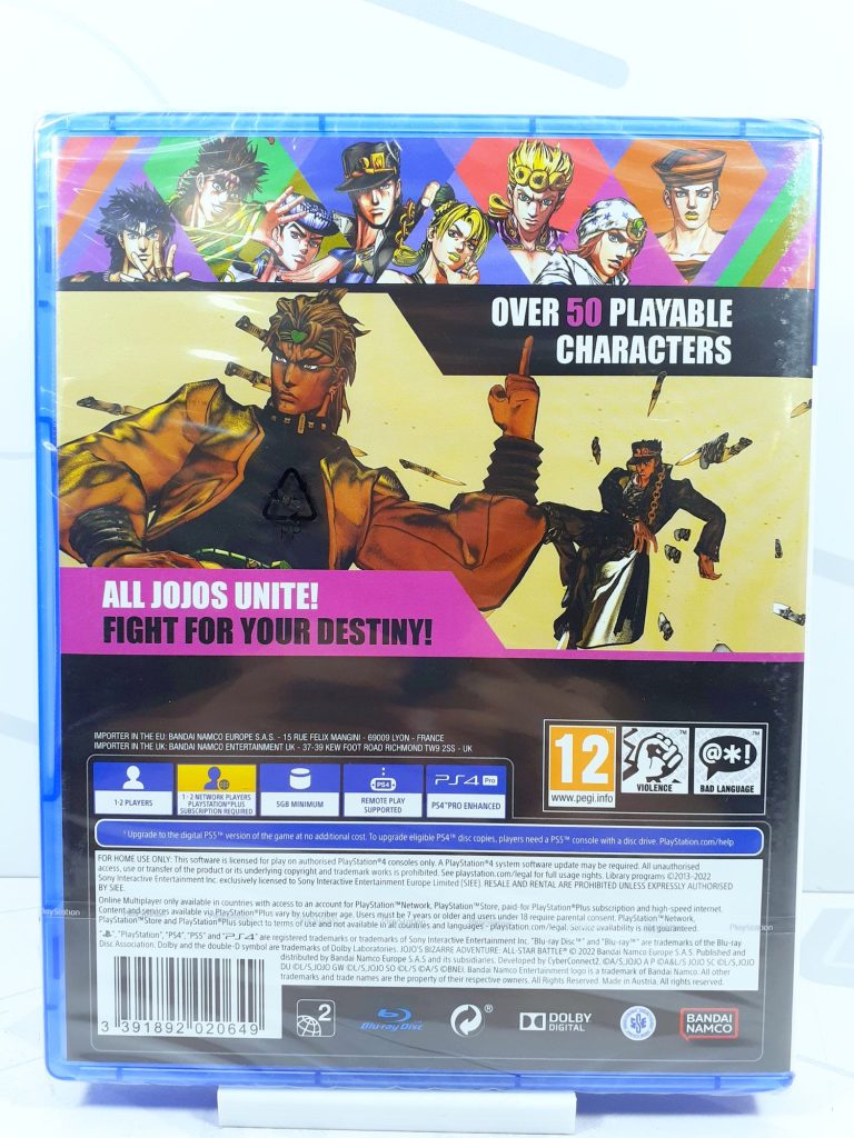 JoJo’s Bizarre Adventure: All-Star Battle (PS4)