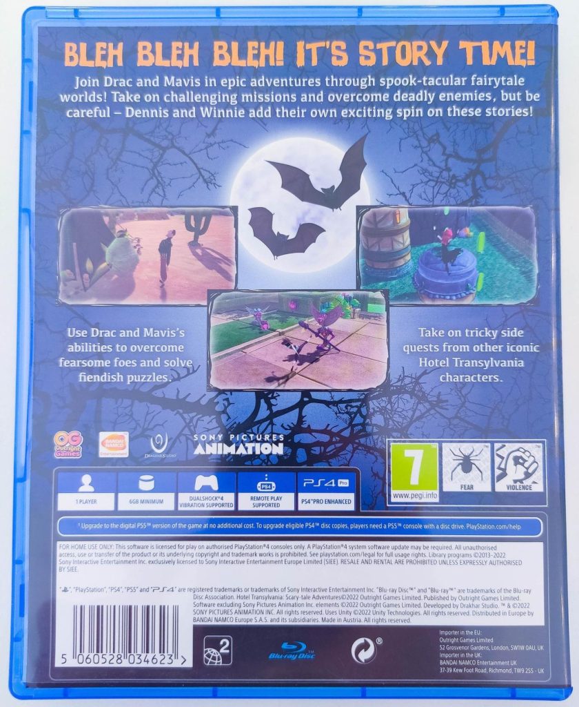 Hotel Transylvania: Scary-Tale Adventures (PS4) б/у