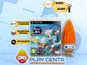 Дисней Финес и Ферб Покорение 2-ого измерения (Move) (PS3) б/у