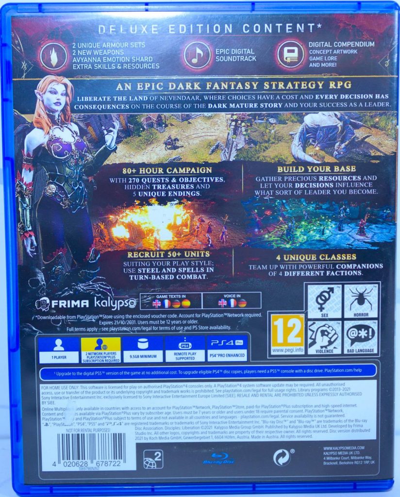 Disciples: Liberation (PS4) б/у