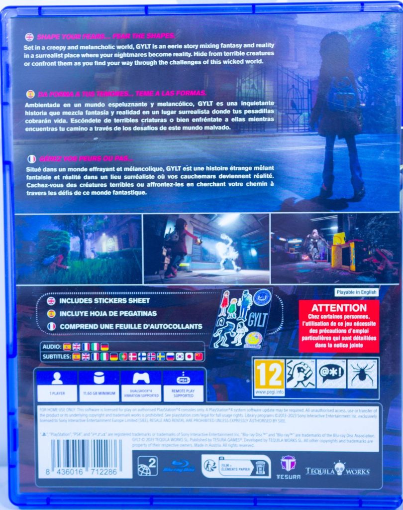 GYLT (PS4) б/у