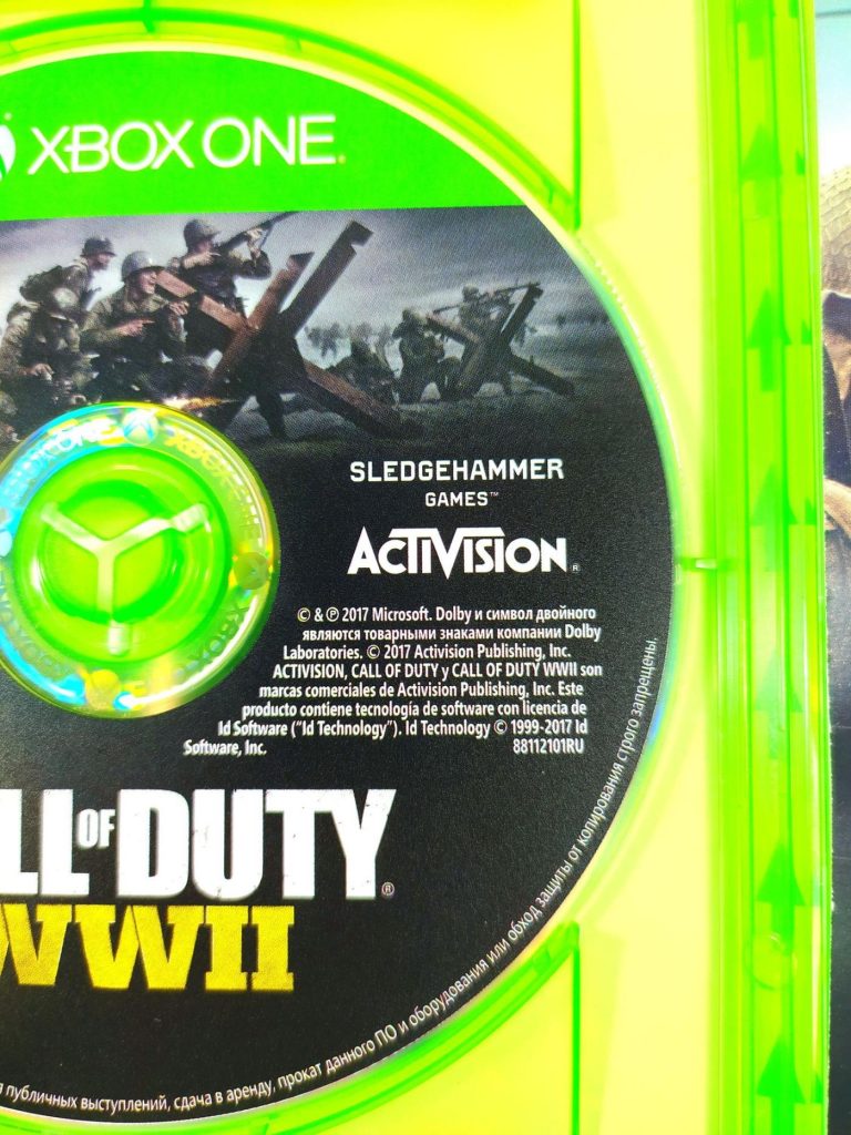 Call Of Duty WWII (Xbox One) б/у