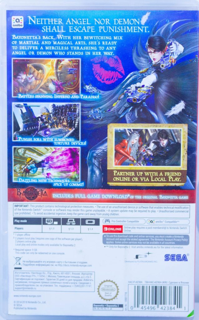 Bayonetta 2 (Switch) б/у