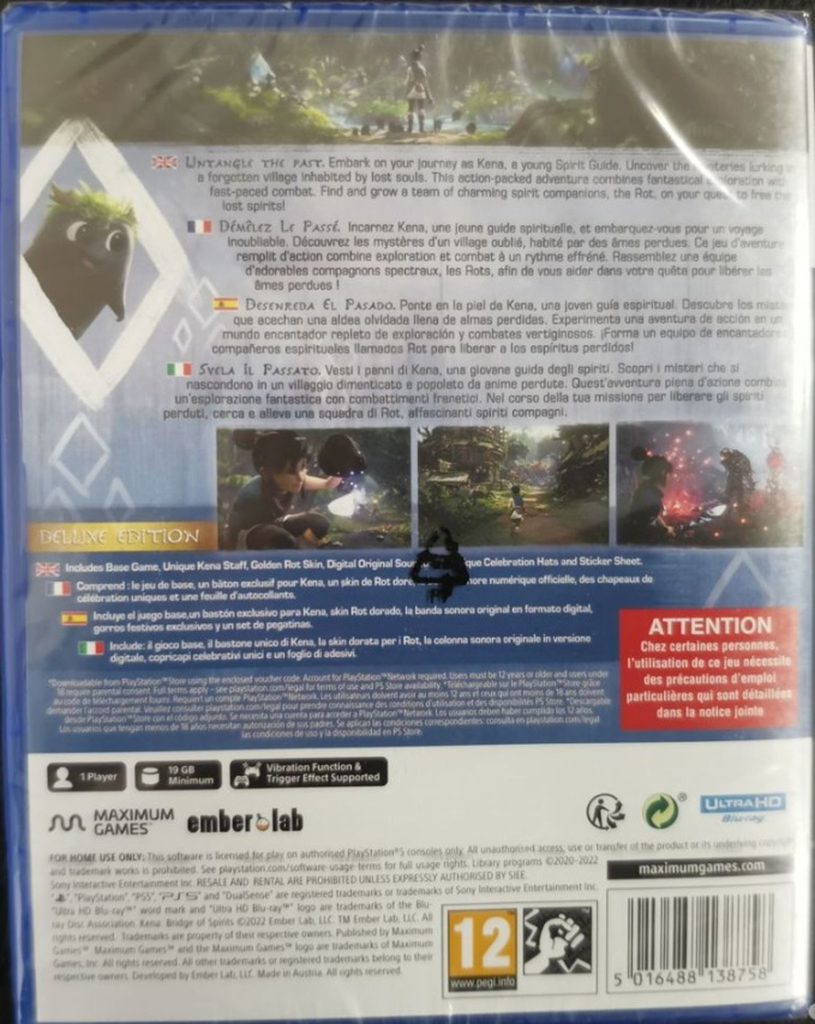 Kena: Bridge Of The Spirits Deluxe Edition (PS5)