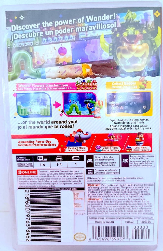 Super Mario Bros. Wonder (Switch)