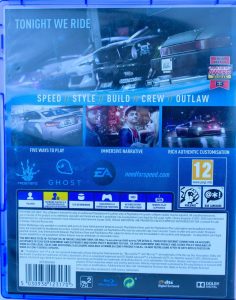 Need For Speed (PS4) б/у