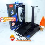 Многофункциональная подставка iPega PG-P5013B для PS5 с функцией охлаждения, док-станцией для геймпа