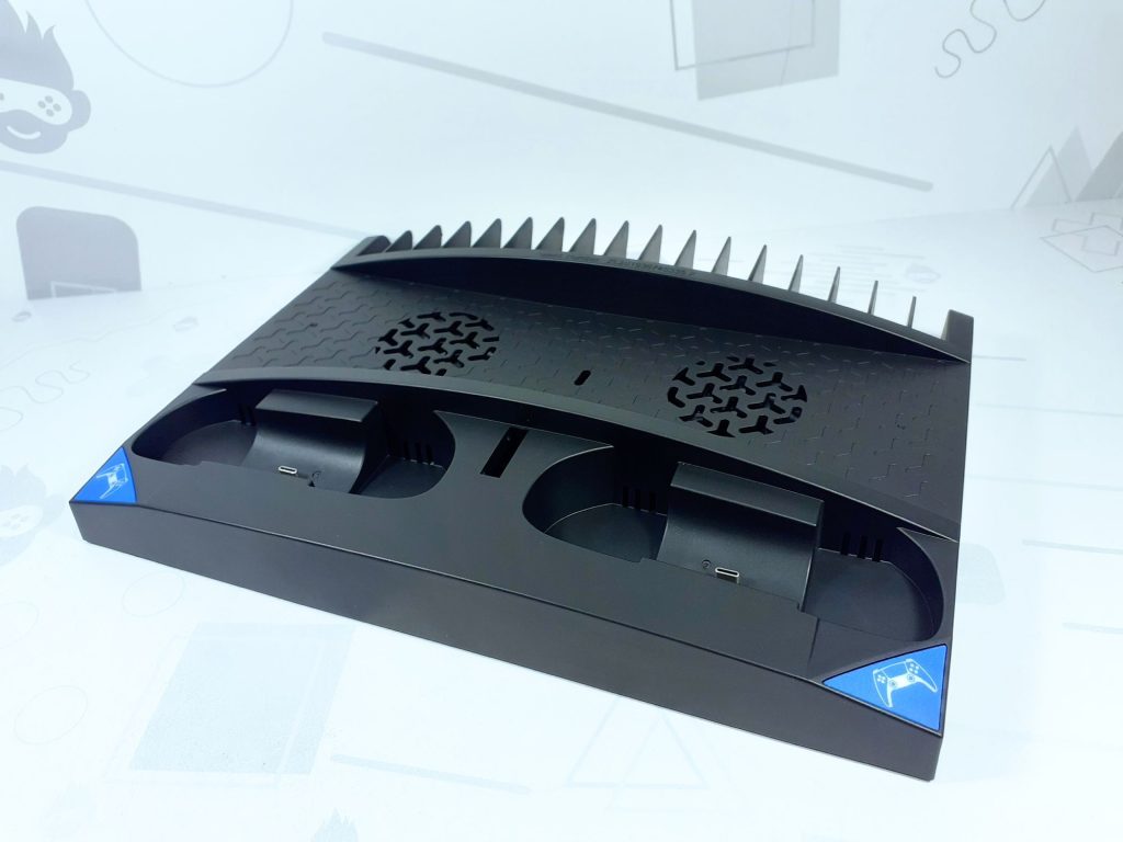 Многофункциональная подставка iPega PG-P5013B для PS5 с функцией охлаждения, док-станцией для геймпа