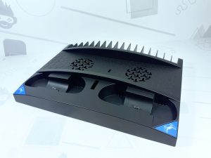 Многофункциональная подставка iPega PG-P5013B для PS5 с функцией охлаждения, док-станцией для геймпа