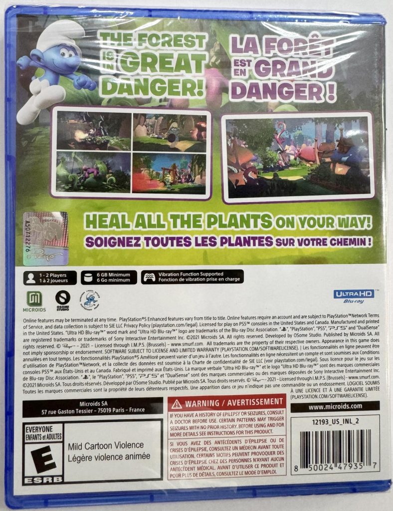 The Smurfs Mission Vileaf (PS5)