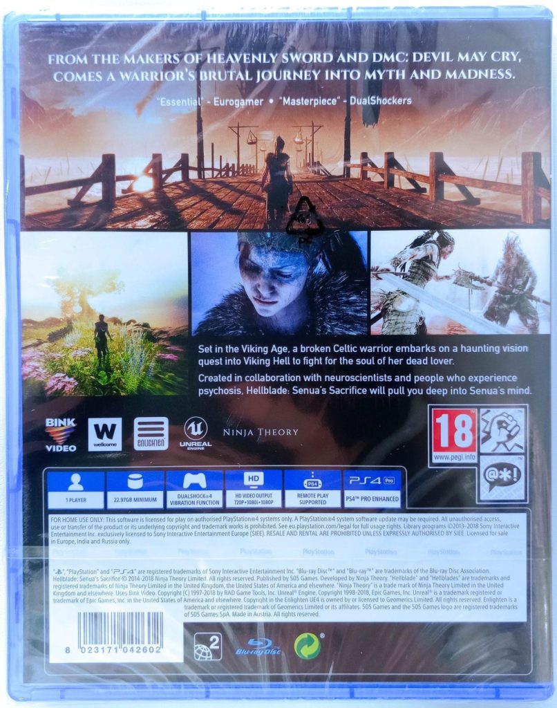 Hellblade: Senua's Sacrifice (PS4)