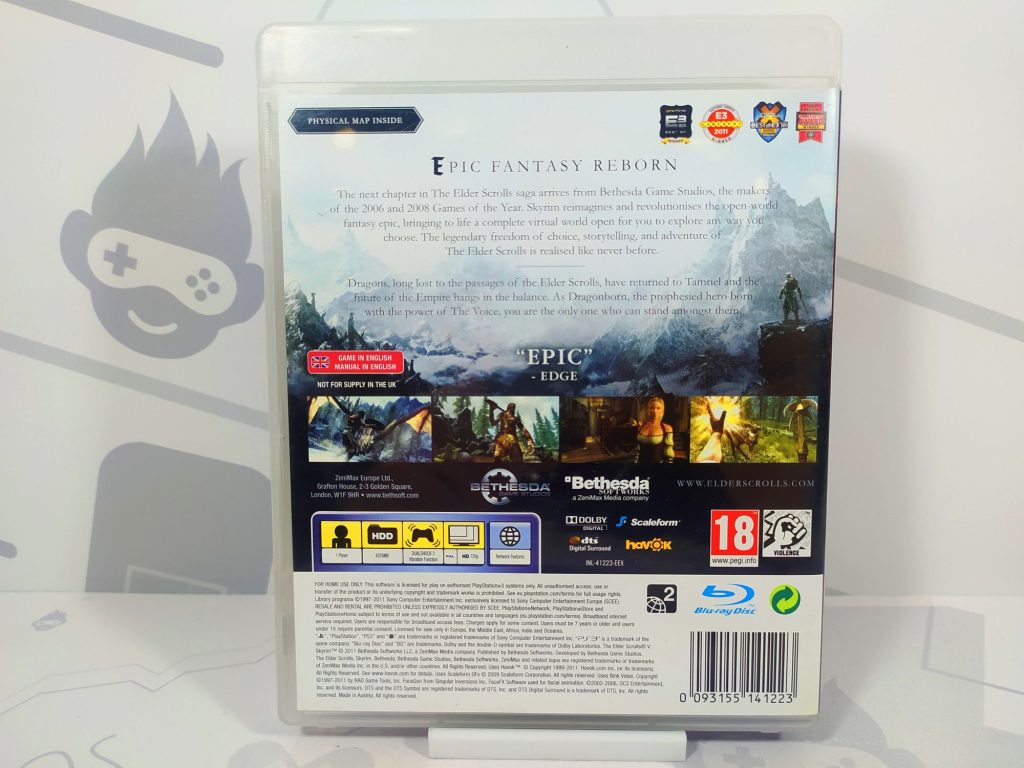 Skyrim (PS3) б/у