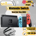 Nintendo Switch (MOD) +128gb Red/Blue б/у
